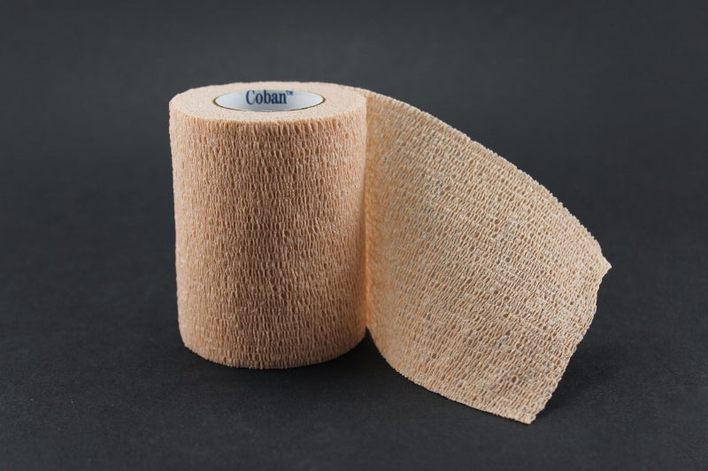 3M Coban 1583 Self-Adherent Wrap, Tan, 3" x 5 yds, Case of 24 - 3×5yd