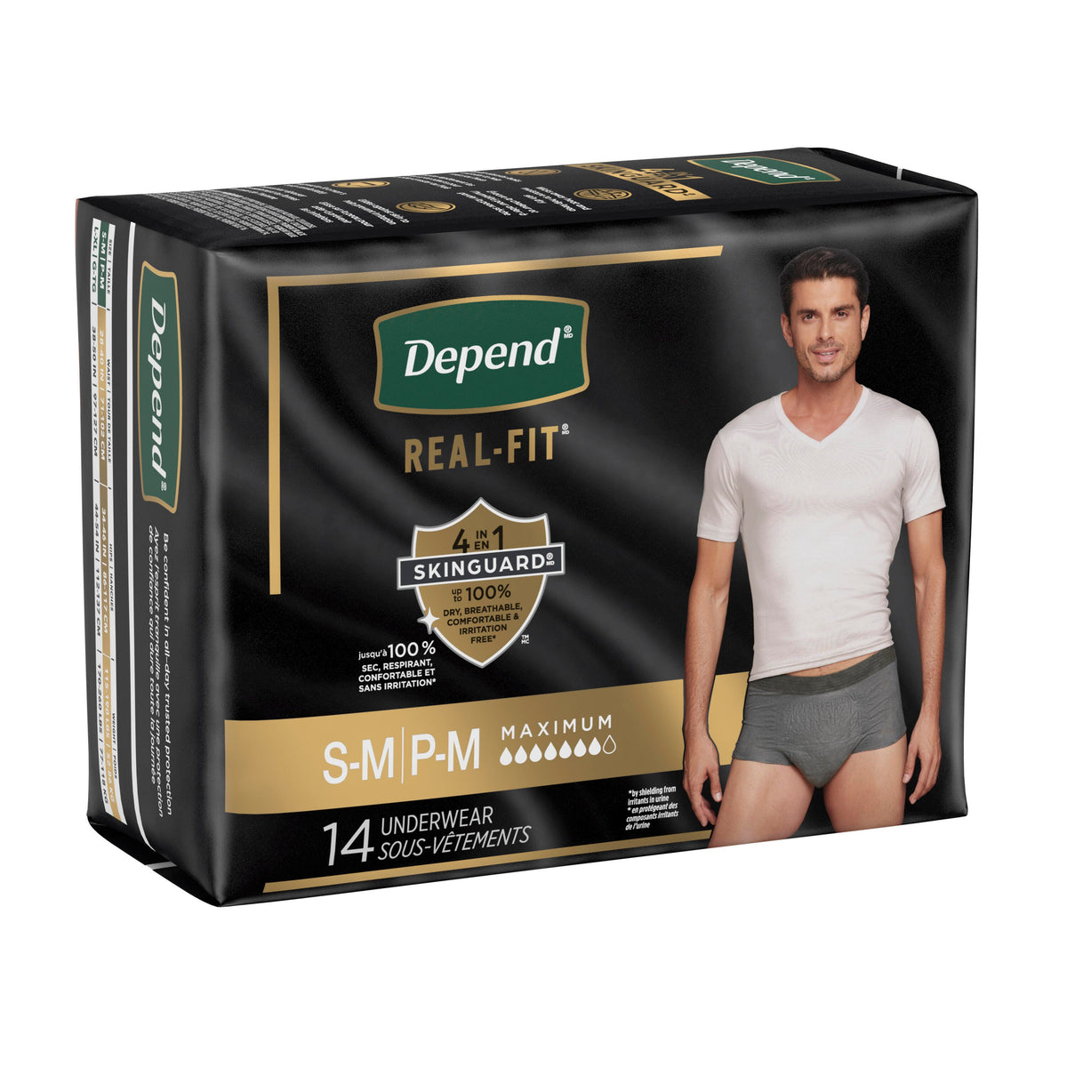 Real Fit® Incontinence Underwear for Men