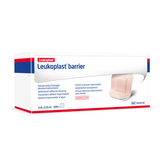 Leukoplast Adhesive Dressing 3.8cm X 3.8cm, Waterproof, Beige — 3.8×3.8cm / 3.8cm