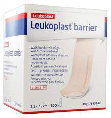 Leukoplast Barrier Waterproof Adhesive Dressing 2.2cm X 7.2cm — 2.2×7.2cm / 2.2cm