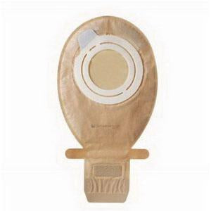 COL 11690 BX/20 SENSURA FLEX EASICLOSE WIDE-OUTLET DRAINABLE TRANSPARENT POUCH, FLANGE SIZE 3 1/2IN (90MM)