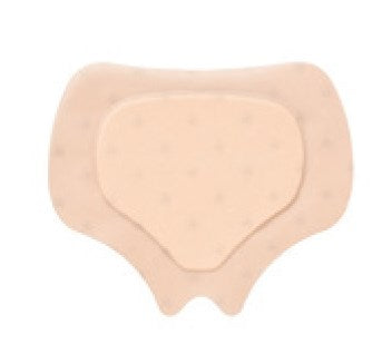 BX/5 AQUACEL AG FOAM ADHESIVE SACRAL DRESSING 20CM X 16.9CM - 20×16.9cm / 20cm