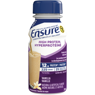 ensure high protein 12 g Vanilla