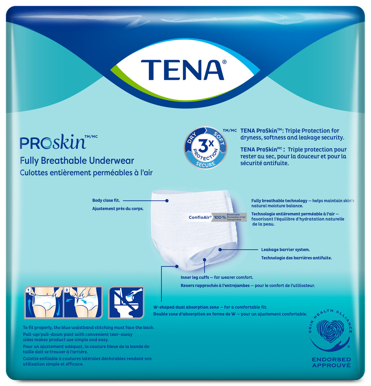 TENA ProSkin Extra Protective Underwear, Moderate Absorbency
