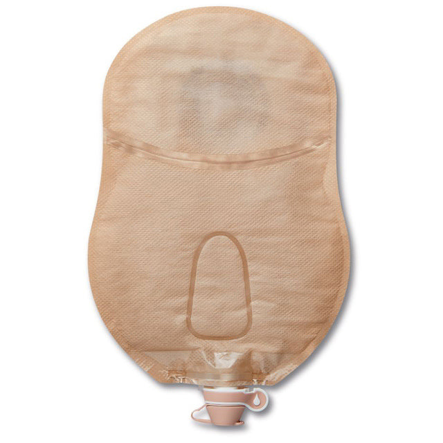 CeraPlus™ One-Piece Urostomy Pouch - Convex Skin Barrier With Tape Border