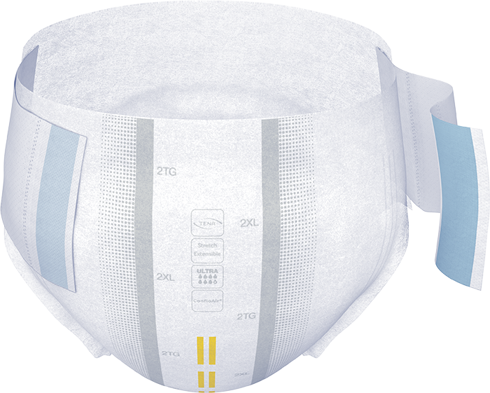 TENA ProSkin Stretch Ultra Incontinence Brief, Heavy Absorbency