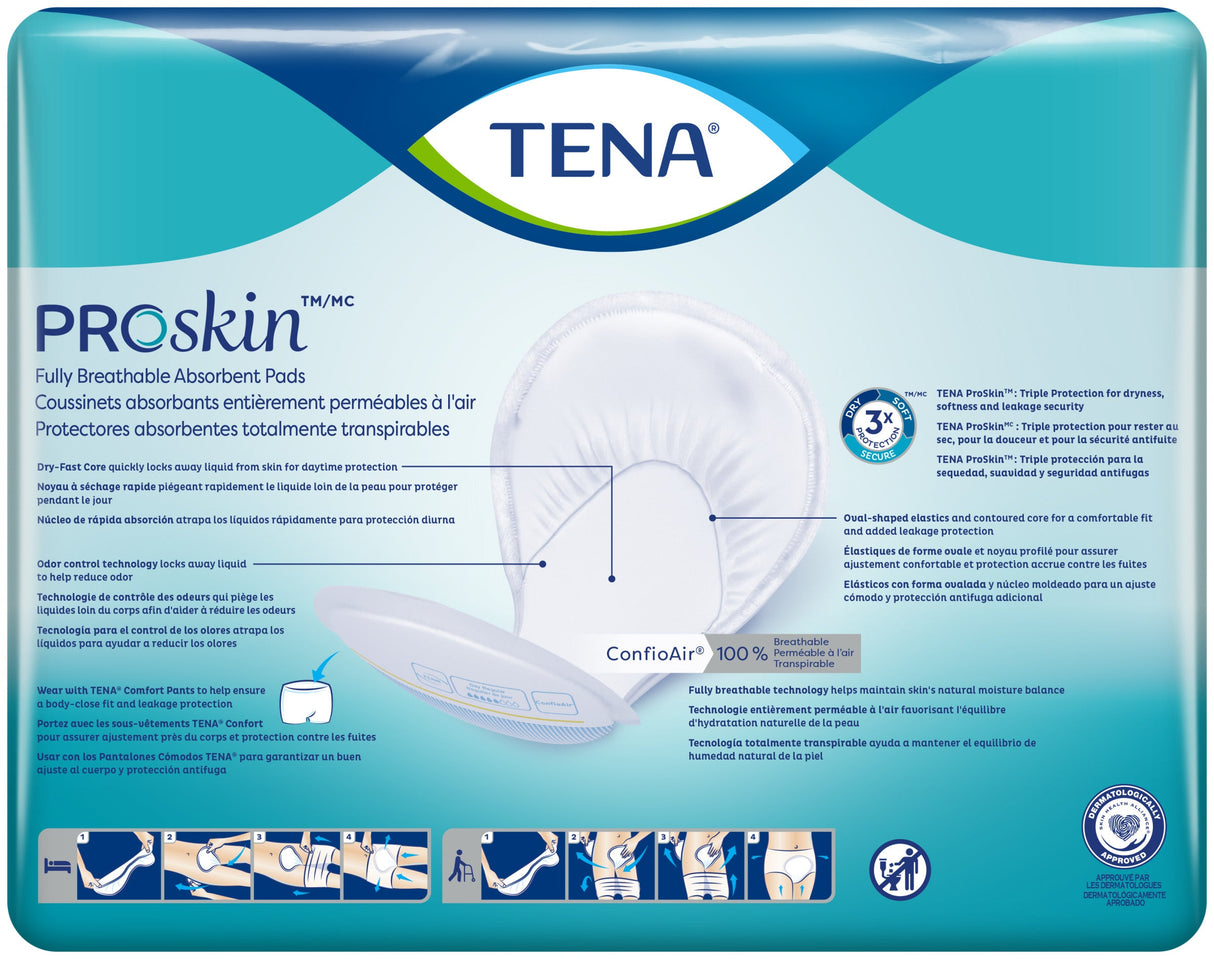 TENA ProSkin Day Regular Absorbent Pads Moderate Absorbency