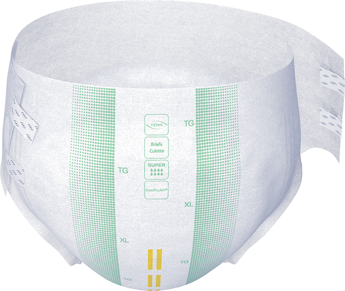 TENA ProSkin Super Incontinence Brief, Heavy Absorbency