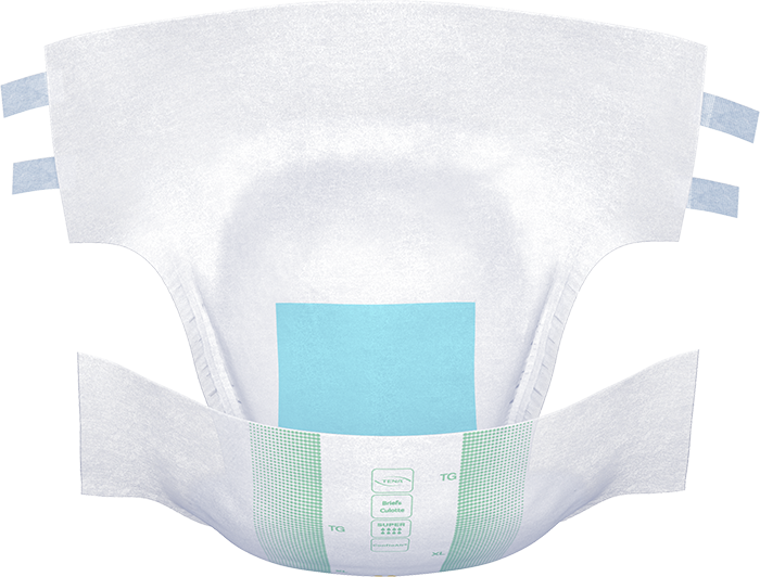 TENA ProSkin Super Incontinence Brief, Heavy Absorbency