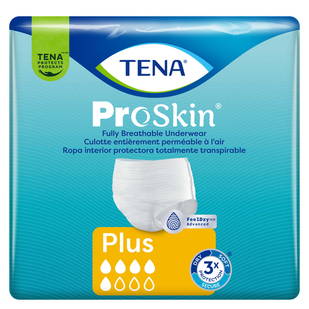 TENA ProSkin Plus Protective Underwear