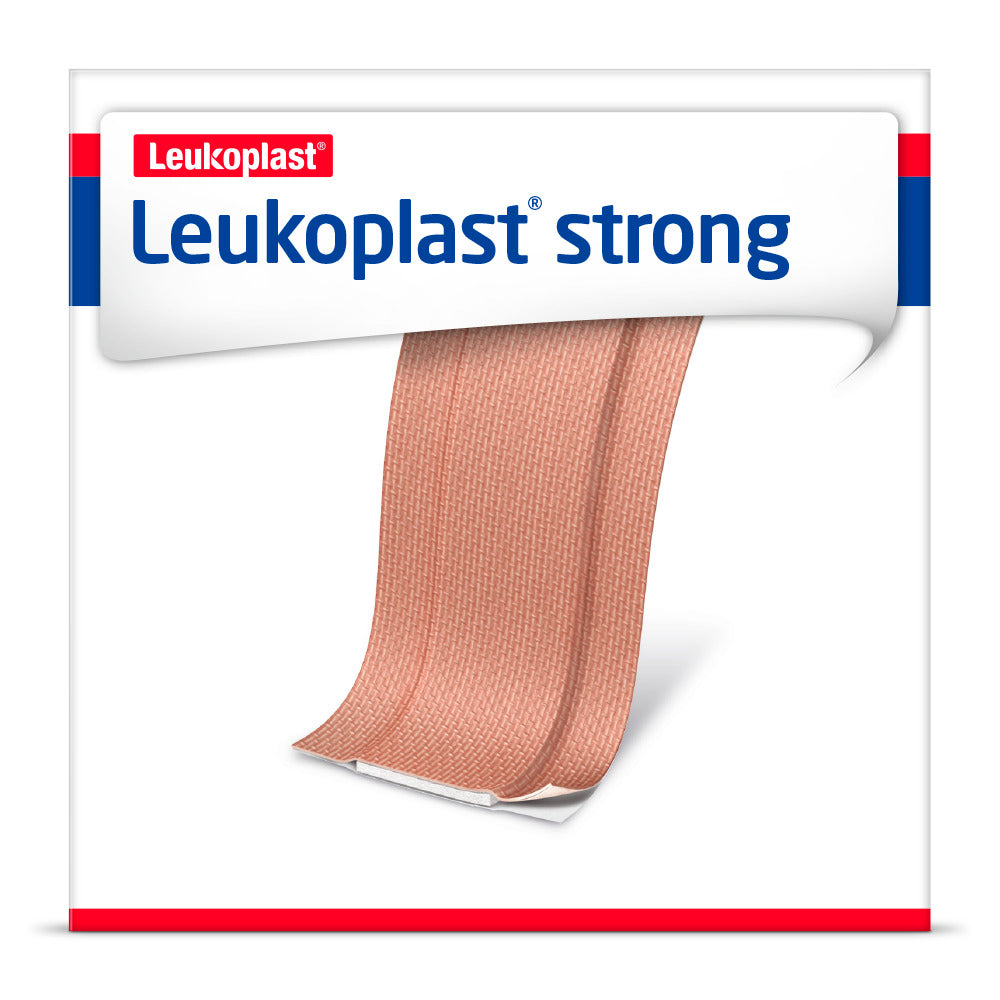 Leukoplast Strong Fabric adhesive dressings Beige 2.2 cm x 7.2 cm
