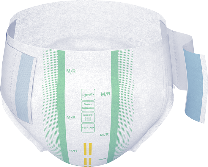 TENA ProSkin Stretch Super Incontinence Brief, Heavy Absorbency