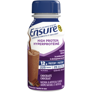 ensure high protein 12 g Chocolate