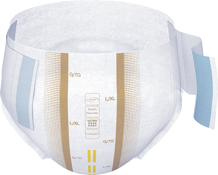TENA ProSkin Stretch Ultra Incontinence Brief, Heavy Absorbency
