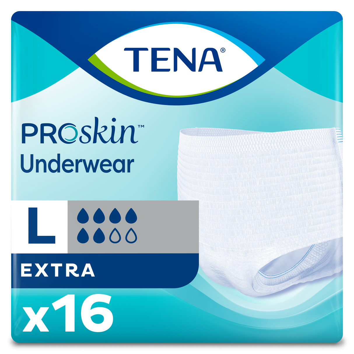 TENA ProSkin Extra Protective Underwear, Moderate Absorbency