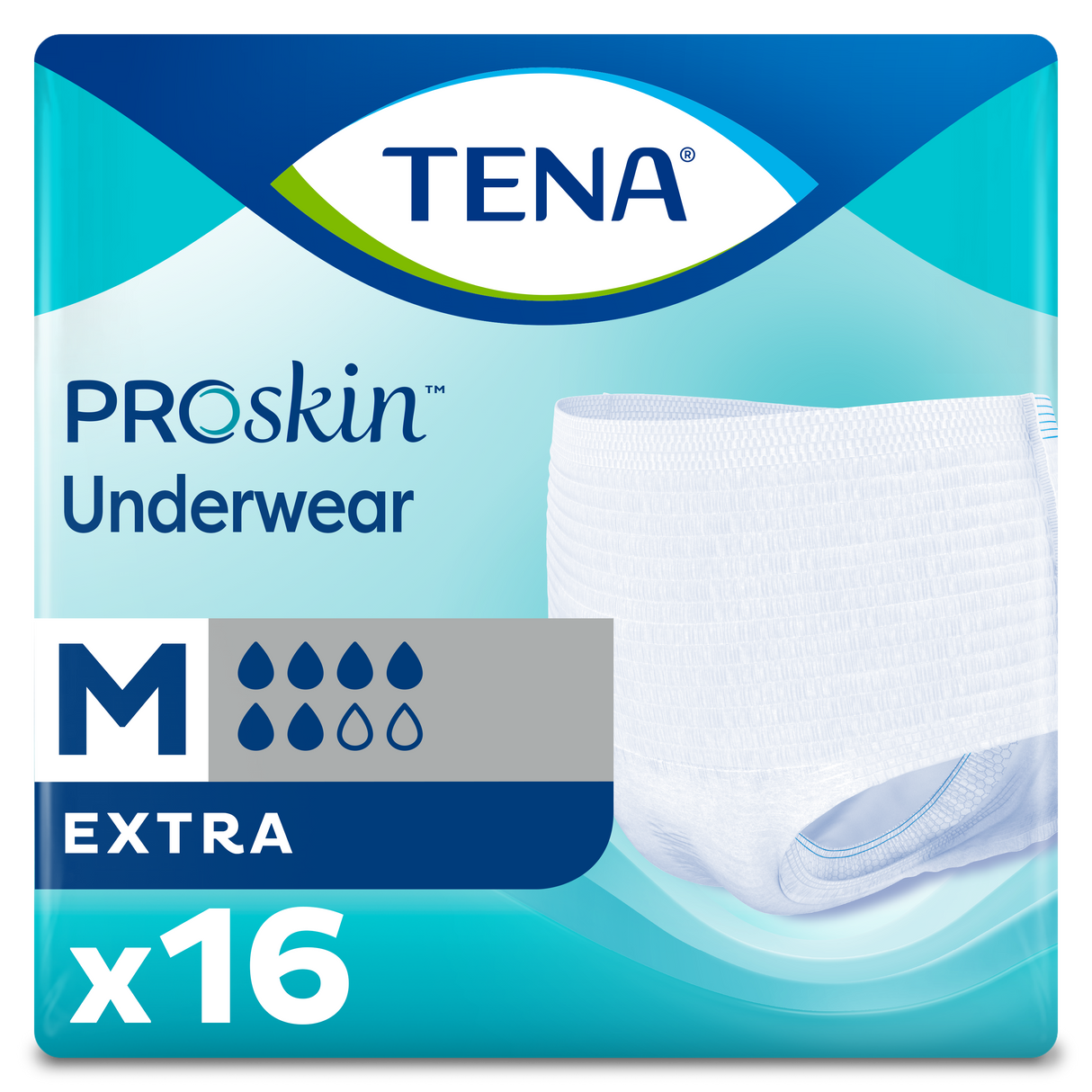 TENA ProSkin Extra Protective Underwear, Moderate Absorbency