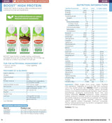 Boost High Protein 237ml Vanilla 15g Protein Oral USE Only — Nutrition information