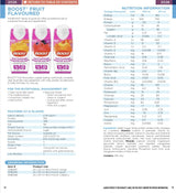 Boost Fruit Flavoured Beverage, Orange, 237ml — Nutrition information