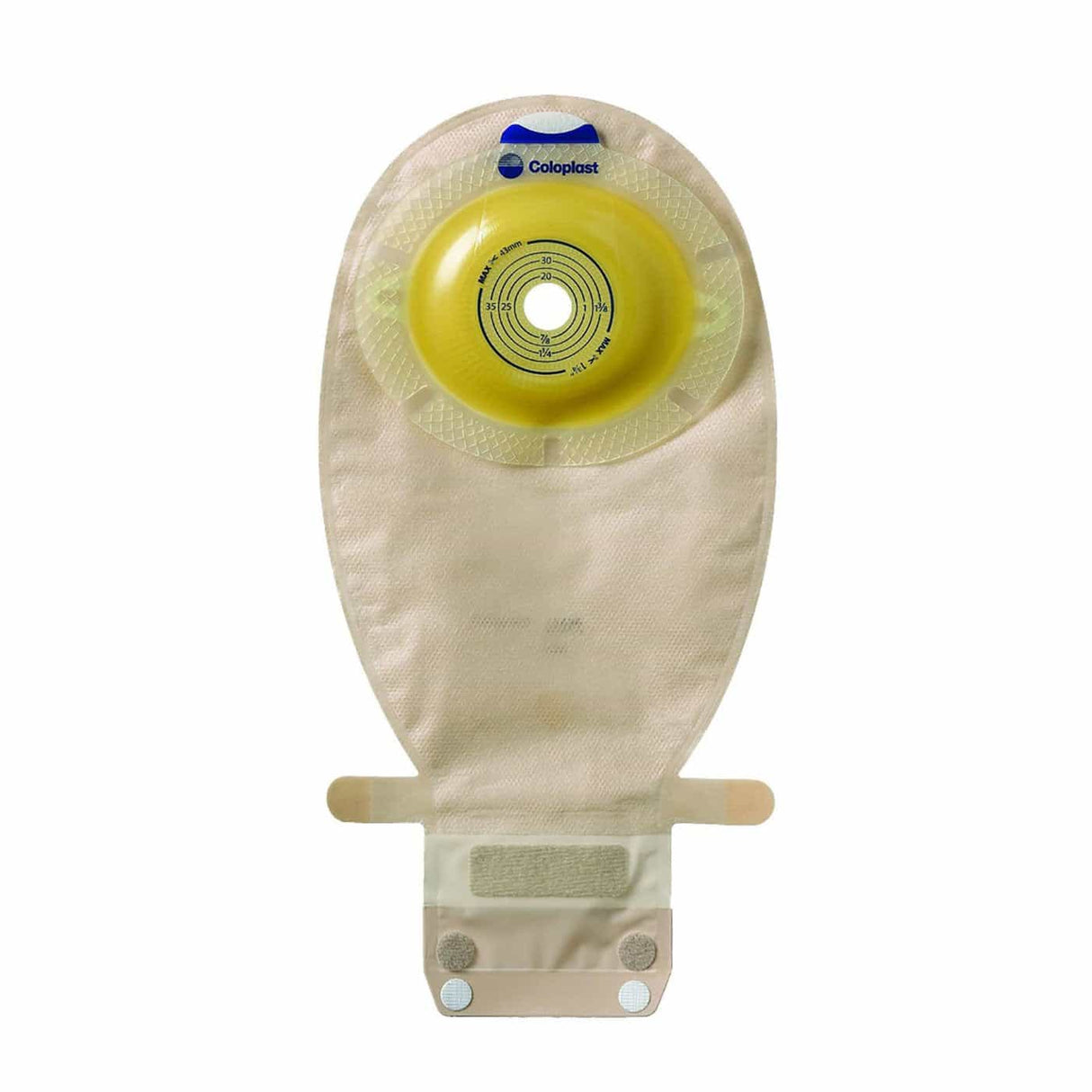COL 15695 | SenSura Xpro Convex Light MAXI Drainable Pouch, Cut-to-fit 15-33 mm - Transparent with filter (10/box) - 33mm