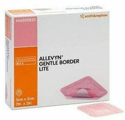 Allevyn Life Non-Bordered Foam Dressing 5.5cm X 5.5cm - Box Of 10 - 5.5×5.5cm / 5.5cm