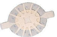 BX/10 TEGADERM FOAM DRESSING ADHESIVE, ADHESIVE WRAP (OVALE) INNER DIAMETER:3IN X 2-1/2IN,OUTER DIAMETER:4-1/2IN X 4IN