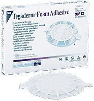 BX/10 TEGADERM FOAM DRESSING ADHESIVE, ADHESIVE WRAP (OVALE) INNER DIAMETER:3IN X 2-1/2IN,OUTER DIAMETER:4-1/2IN X 4IN