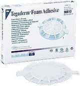 BX/10 TEGADERM FOAM DRESSING ADHESIVE, ADHESIVE WRAP (OVALE) INNER DIAMETER:3IN X 2-1/2IN,OUTER DIAMETER:4-1/2IN X 4IN