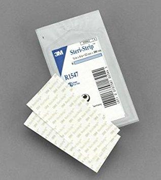 Steristrip Reinforced Skin Closure 1/2in X 4in - Box Of 50 - 1/2×4in