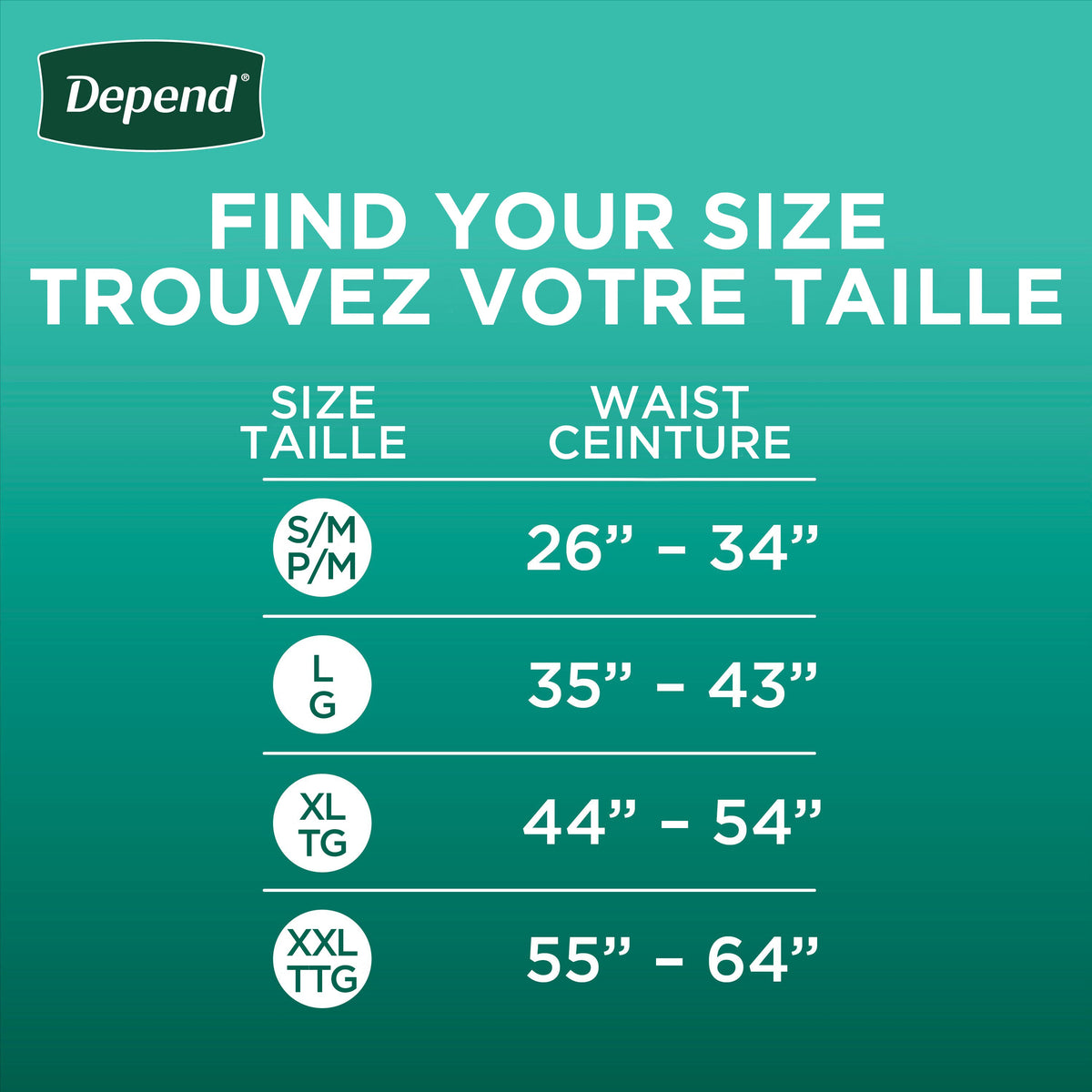 Fresh Protection™ Adult Incontinence Underwear for Men
