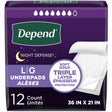 Night Defense® Incontinence Underpads for Adults