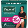 Fresh Protection™ Adult Incontinence Underwear for Women - S / 19