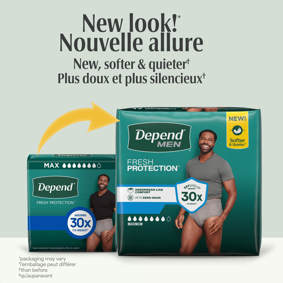 Fresh Protection™ Adult Incontinence Underwear for Men - XL / 15