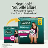 Fresh Protection™ Adult Incontinence Underwear for Women - L / 17
