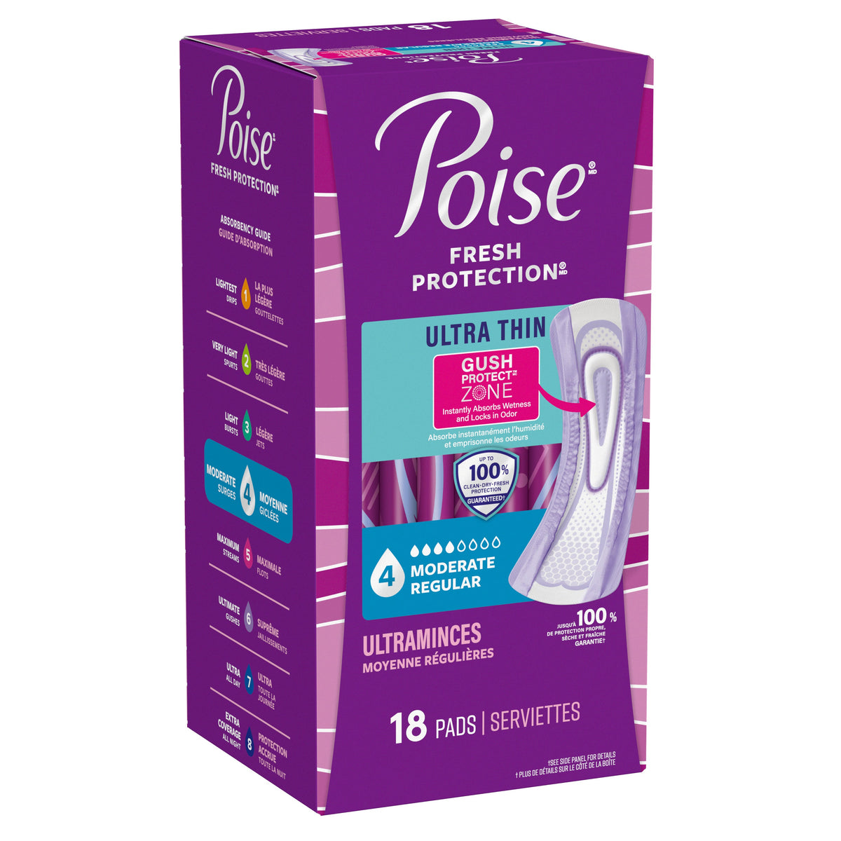 Fresh Protection™ Ultra Thin Incontinence Pads for Women