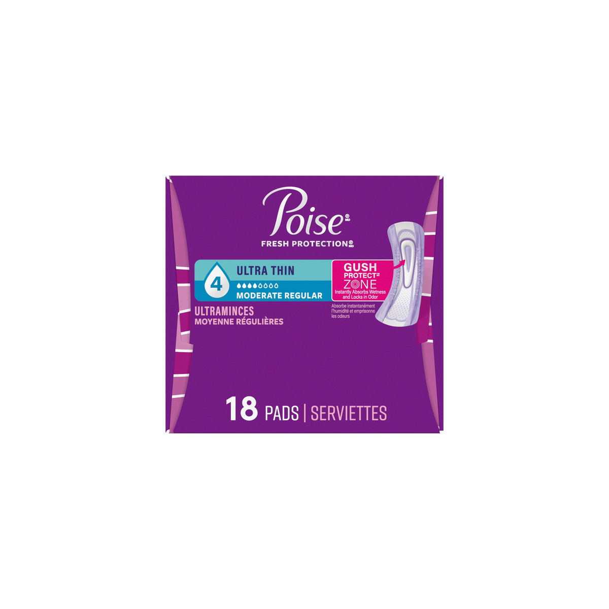 Fresh Protection™ Ultra Thin Incontinence Pads for Women