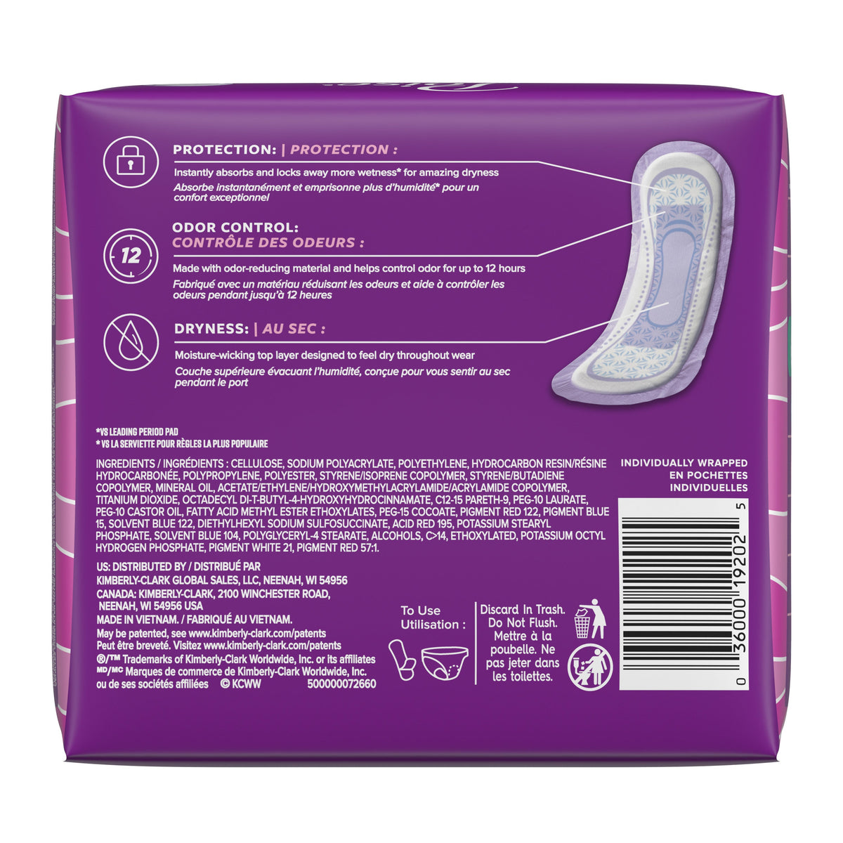 Fresh Protection™ Incontinence Pads for Women
