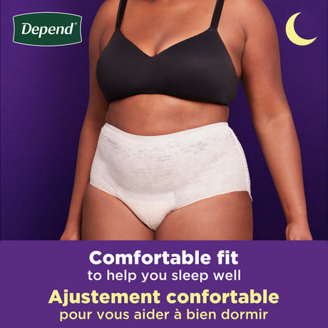 Night Defense® Adult Incontinence Underwear for Women - S