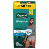 Fresh Protection™ Adult Incontinence Underwear for Men - L / 28
