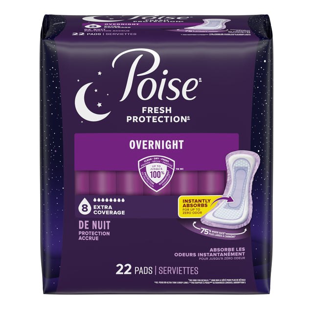 Fresh Protection™ Overnight Incontinence Pads for Women
