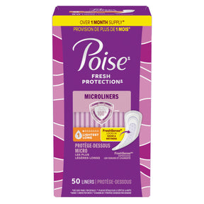 Fresh Protection™ Incontinence Panty Liners for Women - Micro / 50