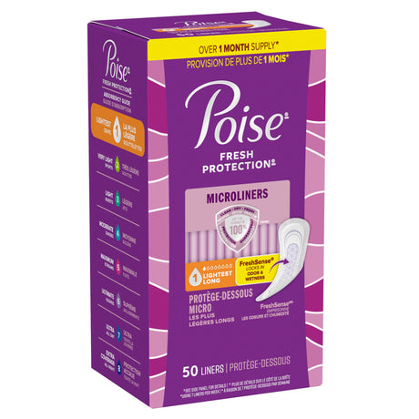 Fresh Protection™ Incontinence Panty Liners for Women