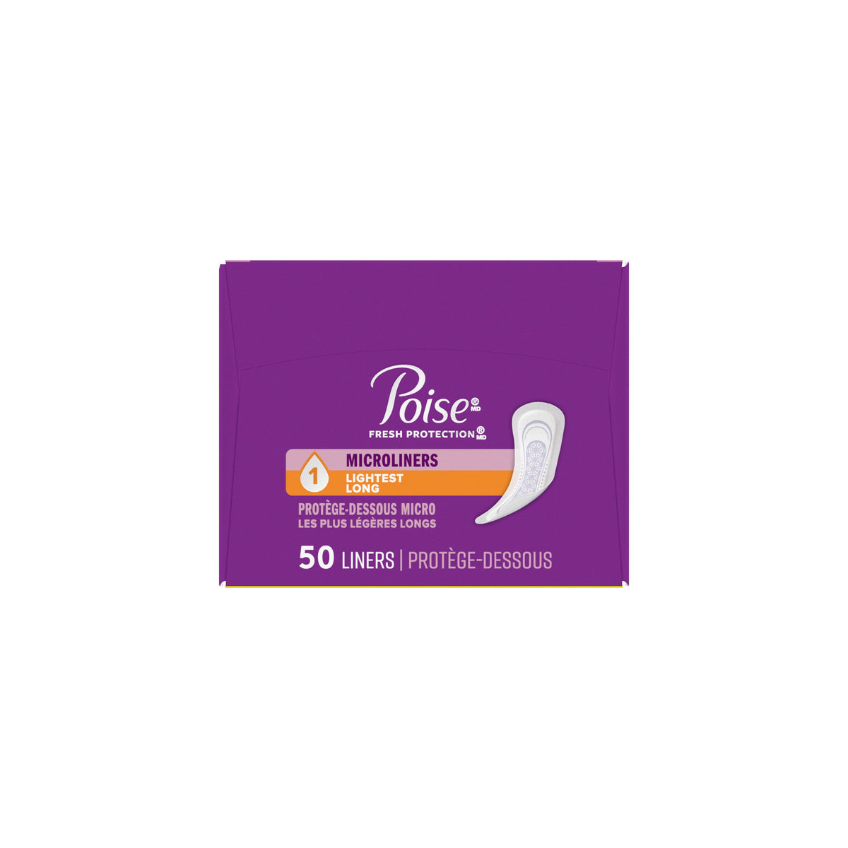 Fresh Protection™ Incontinence Panty Liners for Women