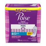 Fresh Protection™ Incontinence Pads for Women - Moderate / Long / 78