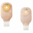 HOL 88335 | One-Piece Pouching System Beige with Flat Skin Barrier SoftFlex and Drainable Pouch Lock 'n Roll Closure with filter- 35 mm and 12" (10/box)