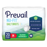 Prevail® NU-FIT® Adult Briefs - Maximum Absorbency