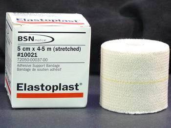 Tensoplast Robust Elastic Bandage Adhesive 5cm X 4.5m Beige Latex Non-sterile — 5cm / 4.5m