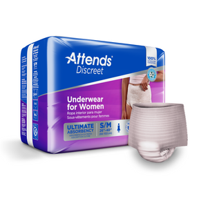Attends Discreet Women's Underwear - Small/Medium