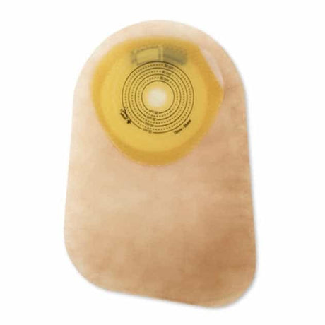 HOL 82402 | One-Piece Pouching System Transparent with Flat Oval Skin Barrier SoftFlex and Closed Pouch with filter- Up to 66 mm x 77 mm and 9" (30/box)