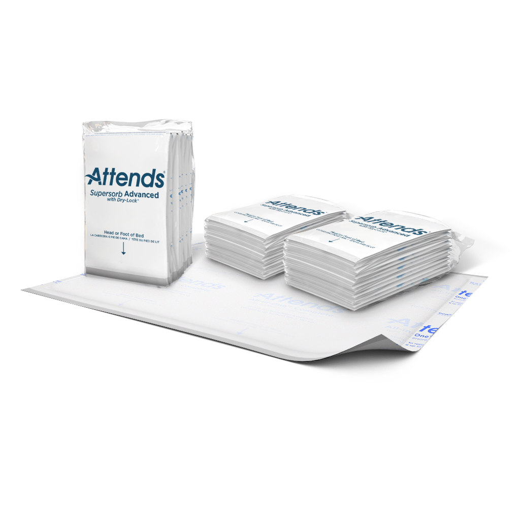 Attends Supersorb Advanced Premium Underpads - 30"X36"