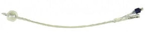 AS 41014S BX/10 AMSURE 100% SILICONE 2-WAY FOLEY CATH, 14FR 5CC, REINFORCED TIP, STRL